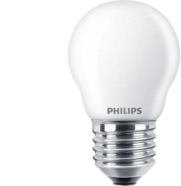 Lemputė Philips LED. P45. E27. 3.4W. 470LM. 2200-2700K. DIM