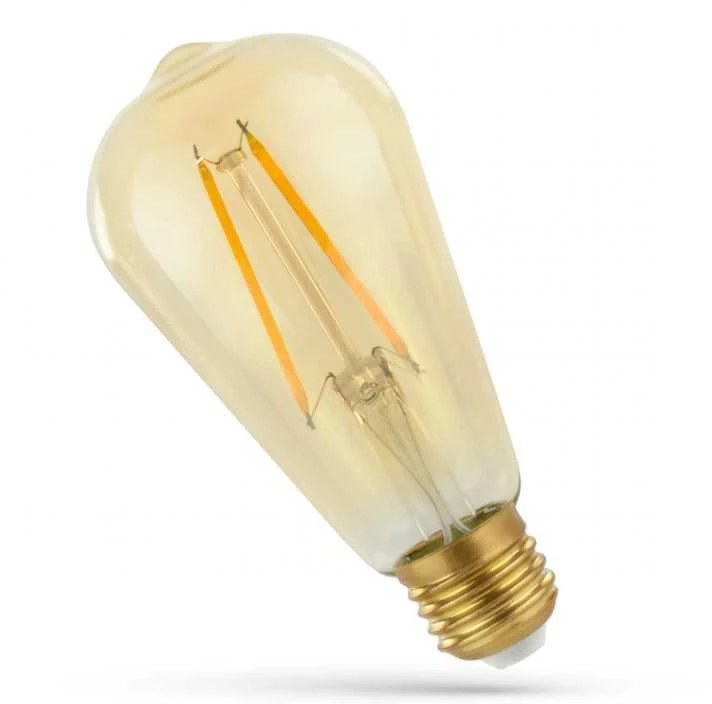 Lemputė Spectrum LED, 2400 °K, E27, 4.9 W, 490 lm