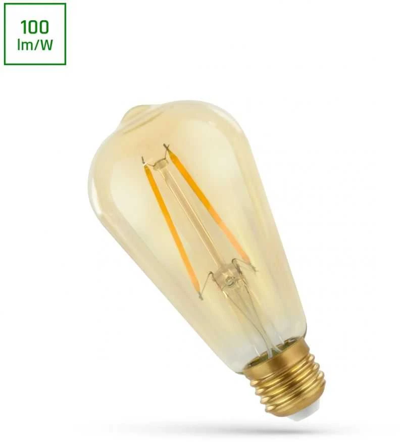 „Spectrum“ LED lemputė E27 ST58 4,9 W 2400 K 490 lm AMB