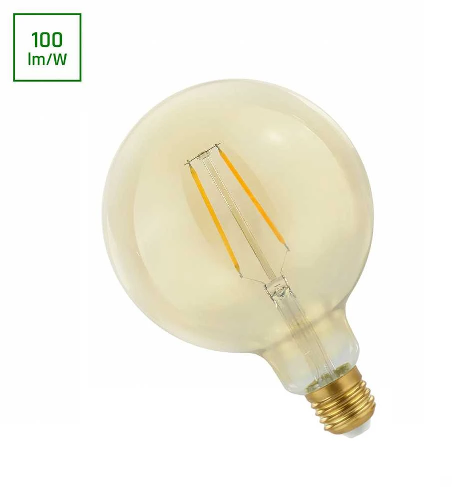 Spectrum LED lemputė G125 E27 4,9 W 2400 K 490 lm AMB