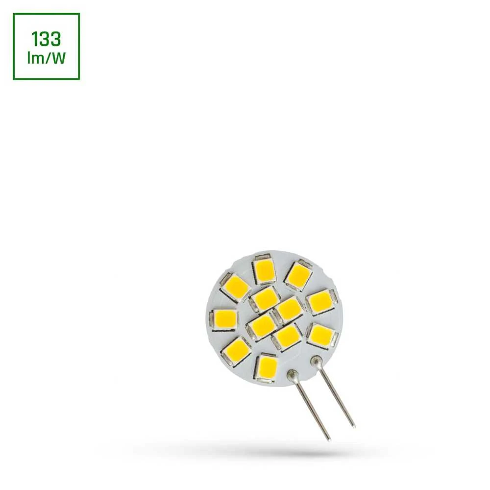 Lemputė Spectrum LED, G4, šiltai balta, G4, 1.2 W, 160 lm
