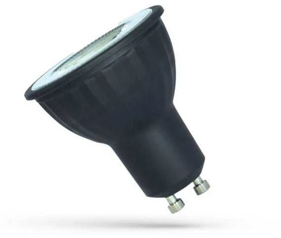 Spectrum LEMPUTĖ LED GU10 6W 450LM 4000K 38 JUODOS SPALVOS