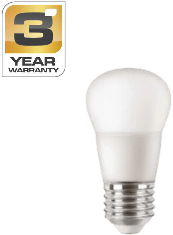 LED lemputė STANDART, P45, E27, 6 W, 620 lm, 2700 K