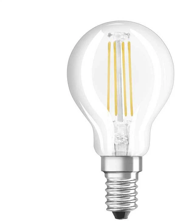 Standart LED BULB P45 4.3W E14 2700K 470LM FILAM