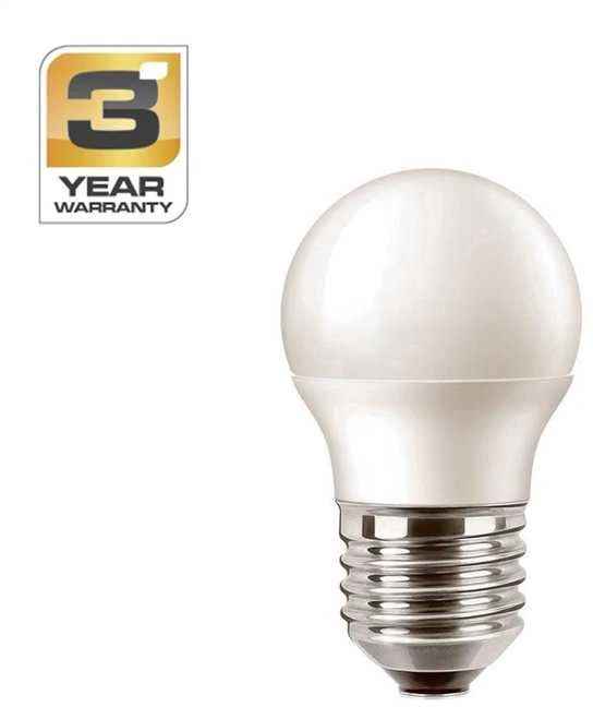 Standart LED BULB P45 4.9W E27 2700K 470LM PL/MAT