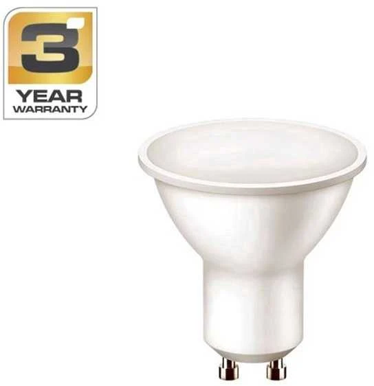Standart LED lempa, GU10, 4.9W, 500LM, 2700K, 120°
