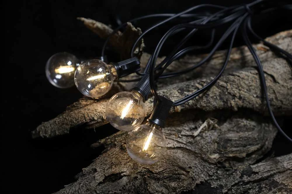 Pakabinamas šviestuvas Domoletti GARLAND SOLAR 10LED 8M 1.12W RGB IP44