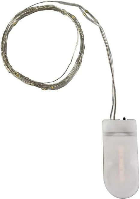 Lempučių girlianda Domoletti Luma KLED-061A, 2 m, šiltai balta sp., 20 LED