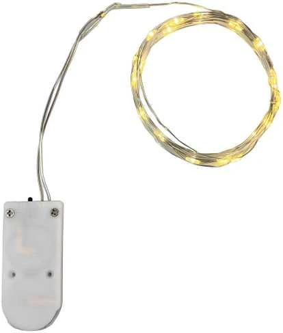 Lempučių girlianda Domoletti Luma KLED-061A, 2 m, šiltai balta sp., 20 LED