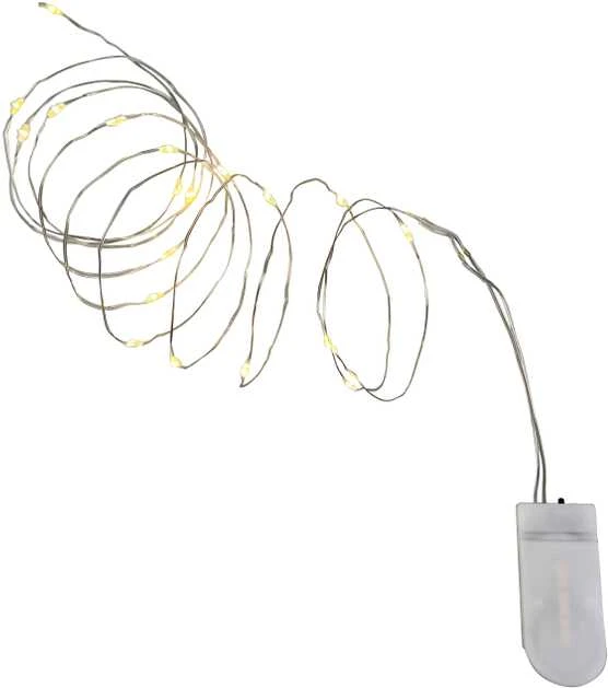 Lempučių girlianda Domoletti Luma KLED-061A, 2 m, šiltai balta sp., 20 LED