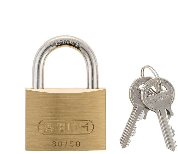 Spyna Abus 60/50C, žalvario sp., 60 mm