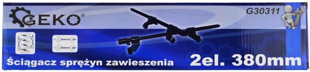 Spyruoklių nuėmiklis Geko 380mm 2 vnt.