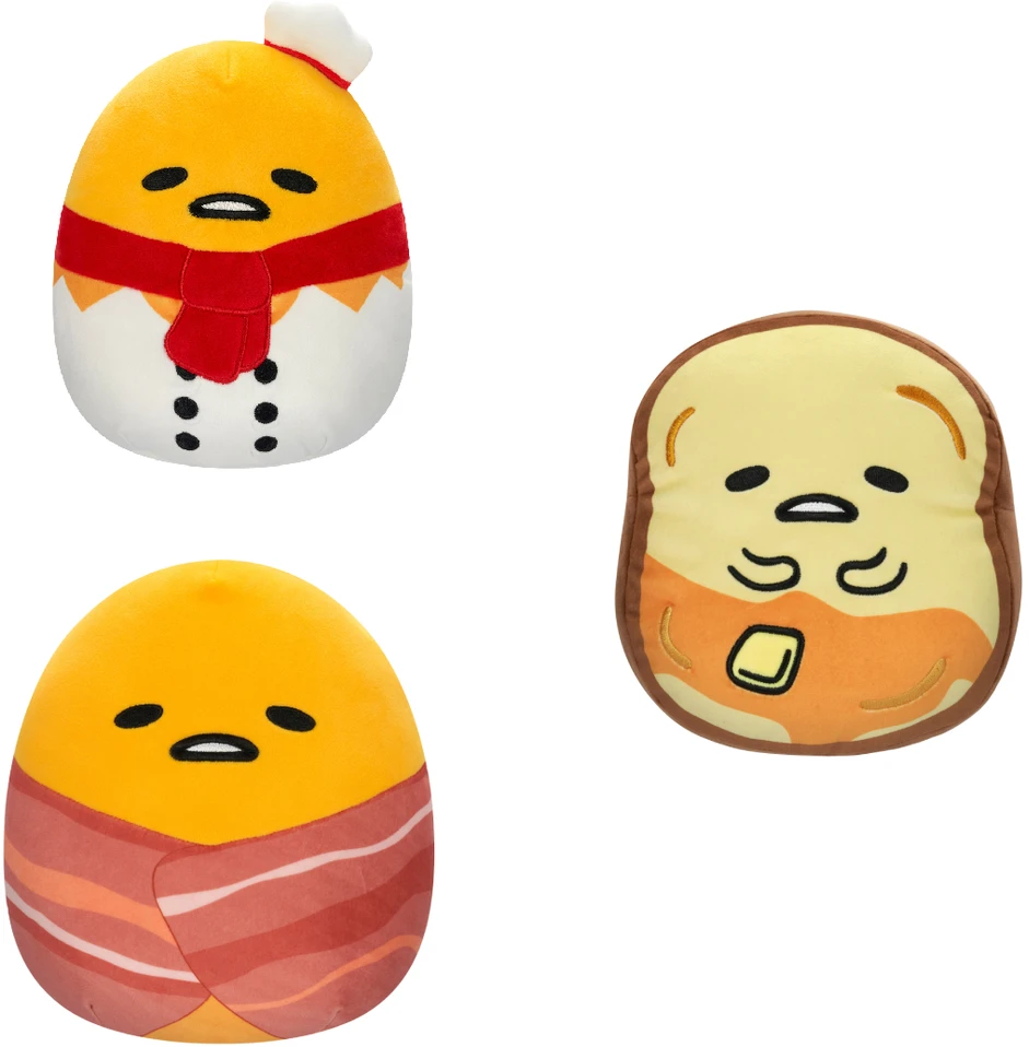 SQUISHMALLOWS GUDETAMA W18 Pliušinis žaislas, 20 cm