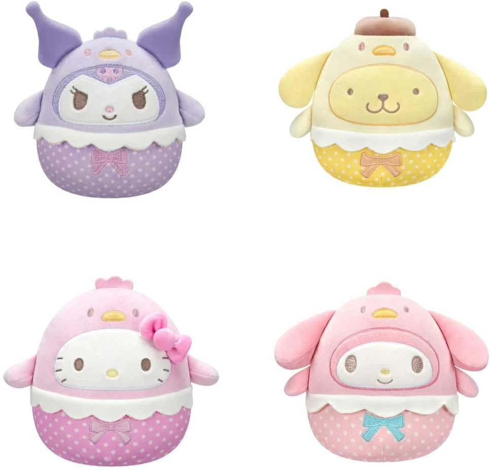 SQUISHMALLOWS HELLO KITTY Velykinis pliušinis žaislas, 20 cm