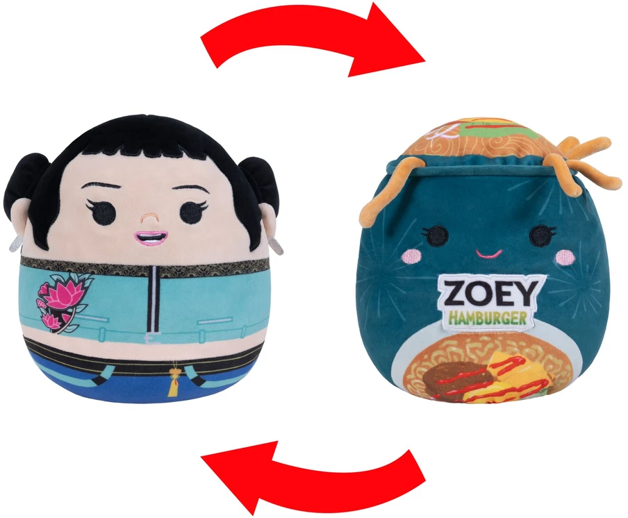 SQUISHMALLOWS K-POP DEMON HUNTERS Pliušinis žaislas „Flip-a-Mallows“, 20 cm