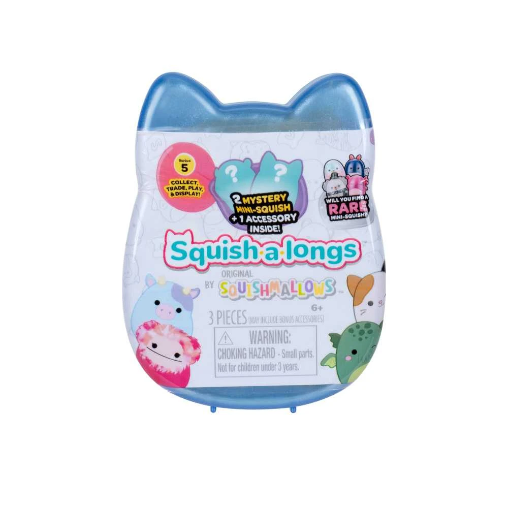 SQUISHMALLOWS SQUISH-A-LONGS Herojai-siurprizai, 2 vnt., 2,5 cm