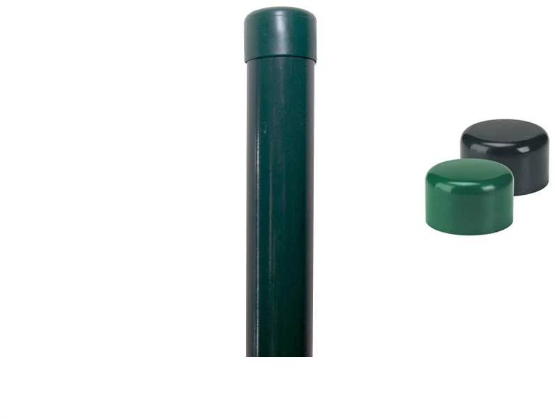 Stulpų dangtelis Garden Center 48 mm, 3 vnt., juodas