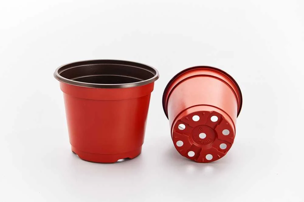 Garden_Cente Vazonas Garden Center BN130, plastikinis, Ø 13 cm, rudas