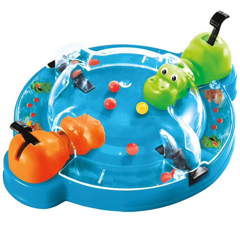 HASBRO GAMING „Grab&Go“ kelioninis žaidimas „Alkani begemotai“