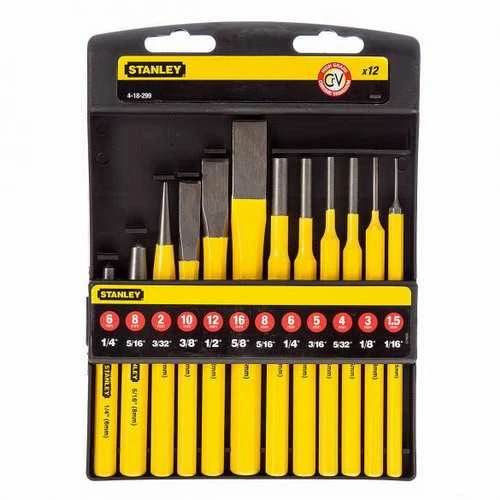 Stanley Black & Decker kaltų rinkinys, 12 dalių