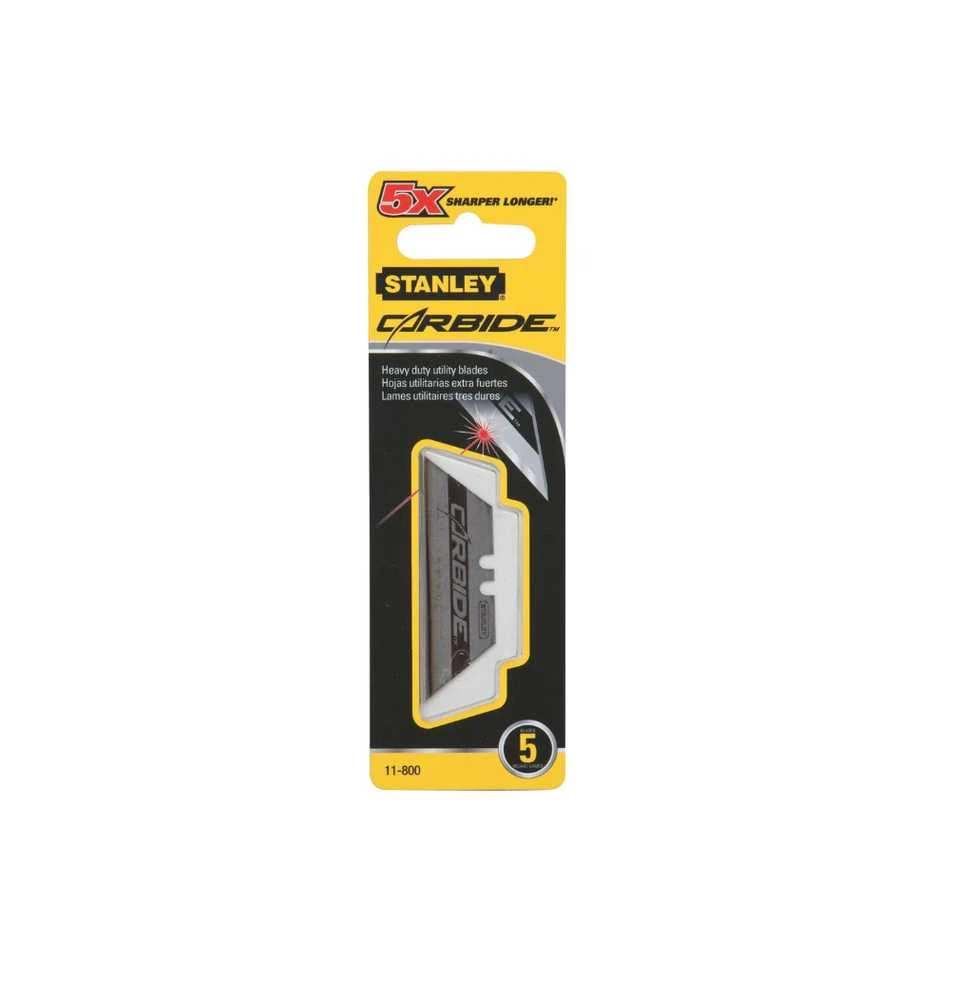STANLEY OSTRZA TRAPEZOWE CARBIDE BLADE 5szt.
