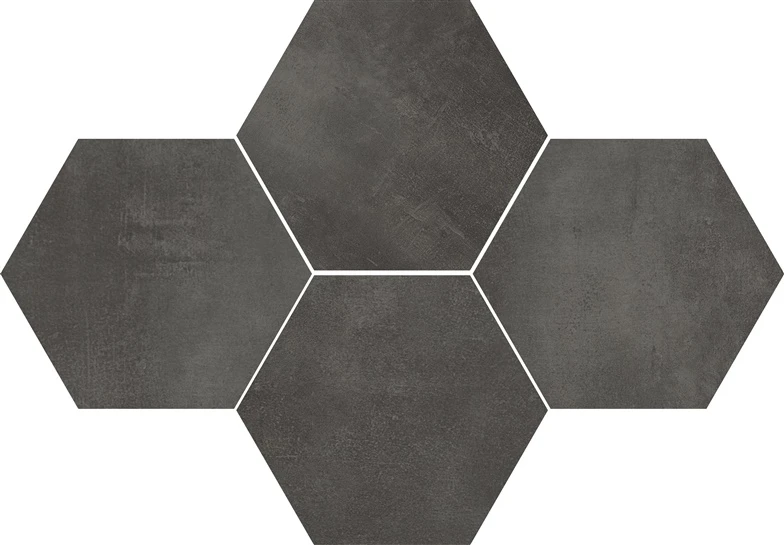 Stargres Akmens masės plytelės Stark Graphite Hexagon. 28.3 x 40.8 cm