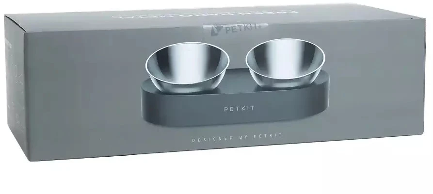 Gyvūnų dubenėliai PETKIT  Fresh Nano Metal 0.48 L, ABS/nerūdijantis plienas