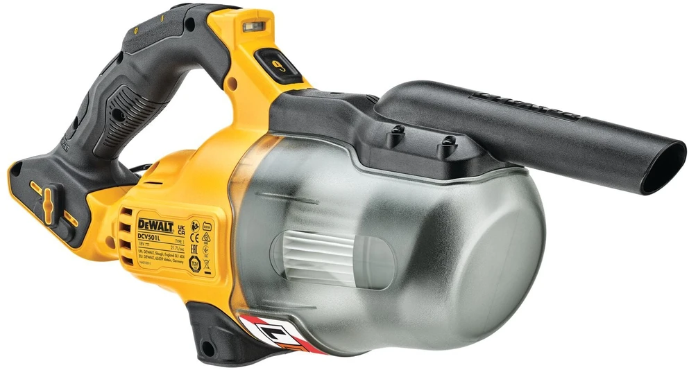 Dewalt Dulkių siurblys DCV501LN 18V, L dulkių klasė,  be akumuliatoriaus ir kroviklio