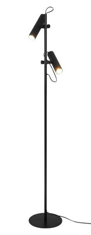 Domoletti FLOOR LIGHT ICEL 2XGU10 Juodas