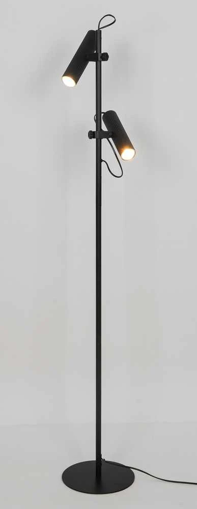 Domoletti FLOOR LIGHT ICEL 2XGU10 Juodas