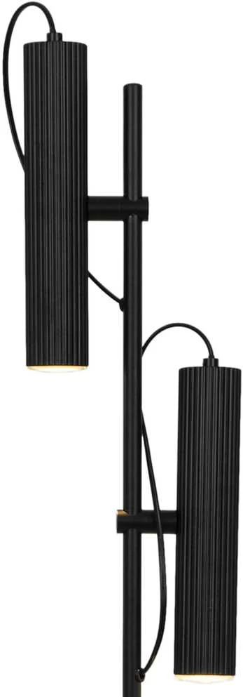 Domoletti FLOOR LIGHT ICEL 2XGU10 Juodas