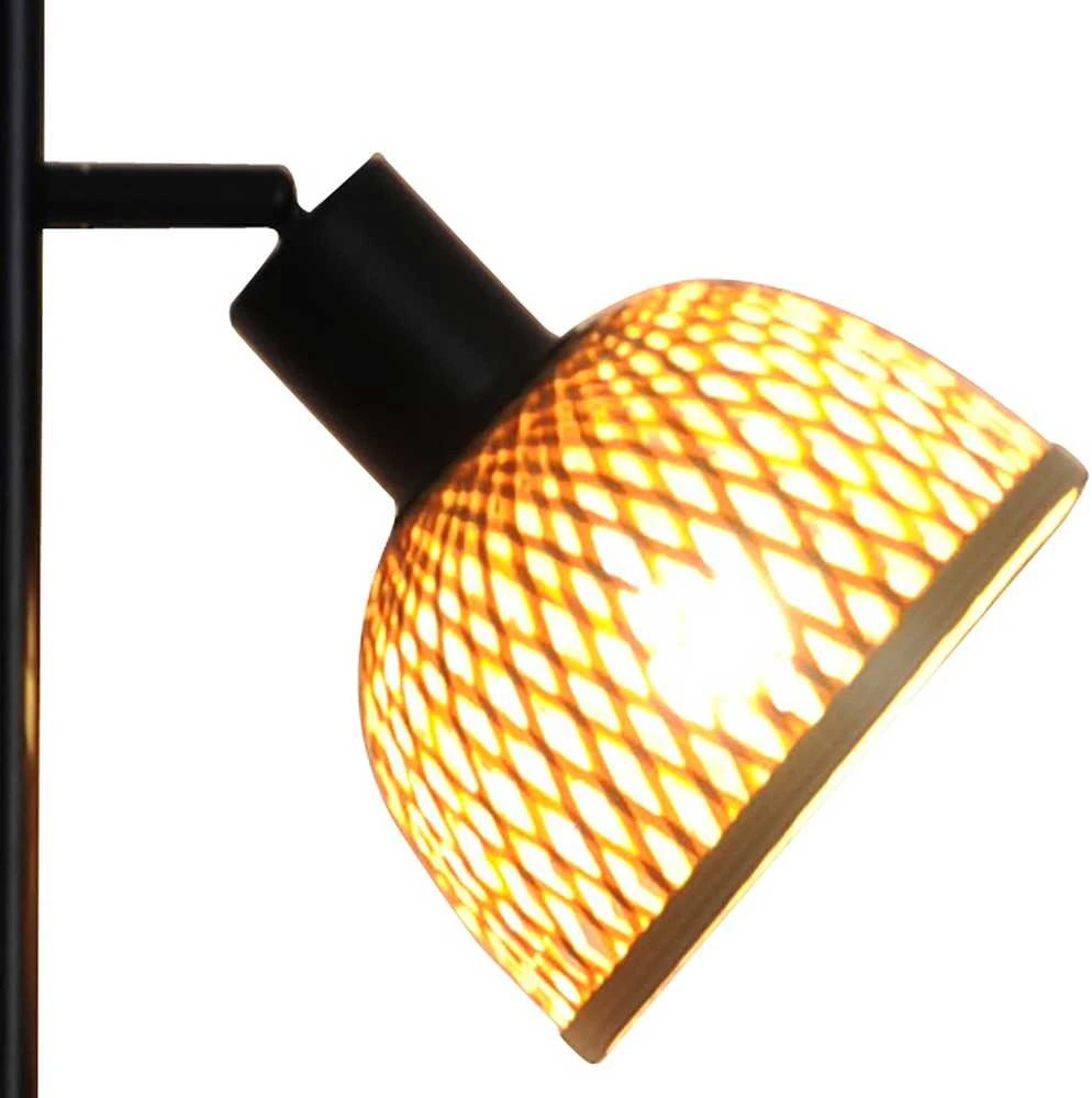 Okko Eko-Light TORINĖ ŠVIESTUVAS CORBO 2XE27 BAMBOO toršeras
