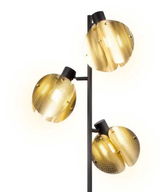 Osram Pastatomas šviestuvas FOLDED GLOBE, 3xE27, aukso sp.