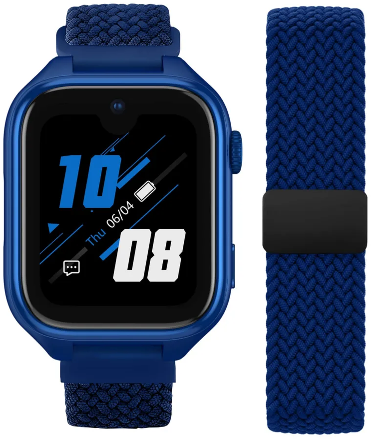 Išmanusis laikrodis Stelio ST-SWJ102-NB Junior Pro AI 4G tamsiai mėlyna