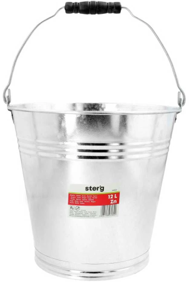Sterg Cinkuotas metalinis kibiras, 12l