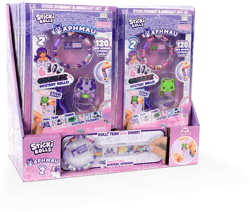 STICKI ROLLS APHMAU Papuošalų rinkinys
