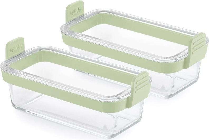 Lékué INSERT FOR AIR FRYER GLASS 2PCS