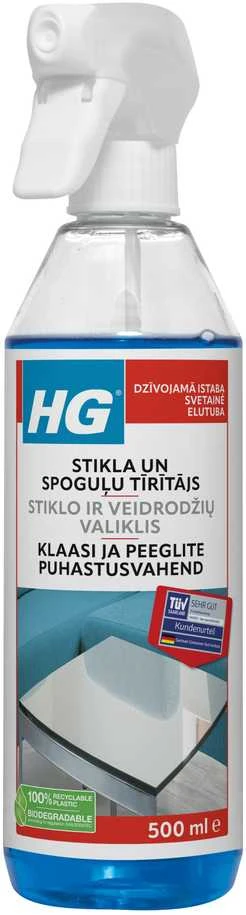 HG stikla un spoguļu tīrītājs 0.5L