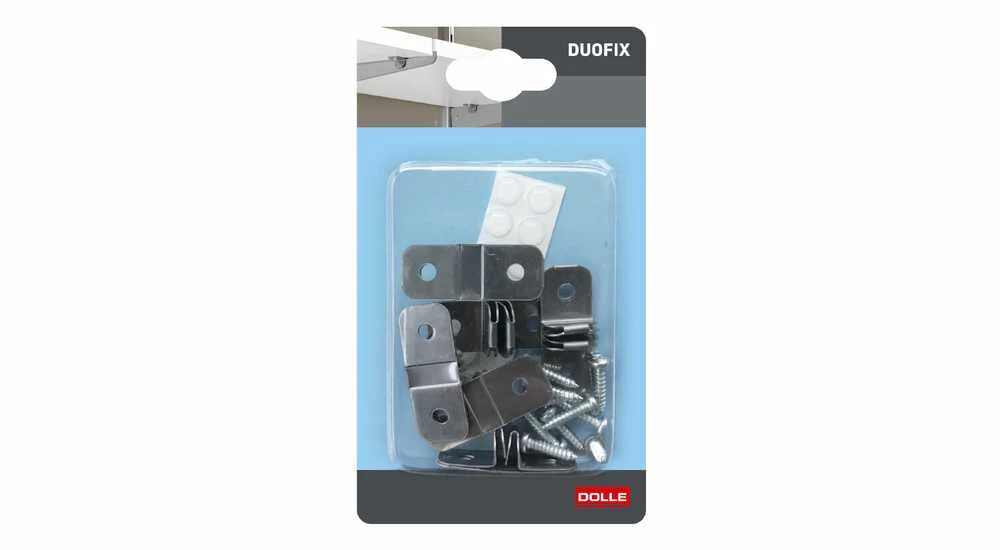Tvirtinimas Dolle DuoFix, 40 mm x 20 mm, 6 vnt.