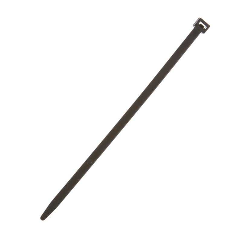 Stiprināšanas siksna Elematic, poliamīds, melna krās., 240 mm x 7.8 mm