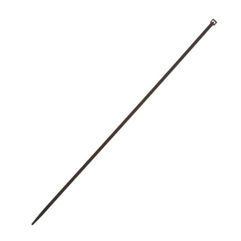 Stiprināšanas siksna Elematic, poliamīds, melna krās., 360 mm x 4.5 mm