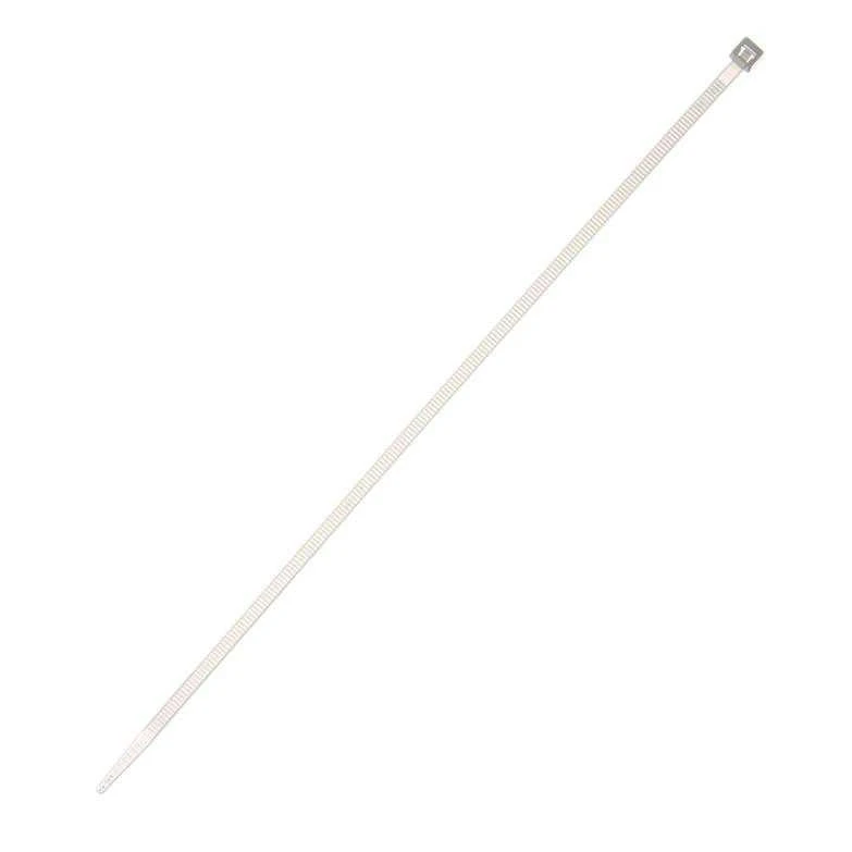 Stiprināšanas siksna Elematic, poliamīds, balta krās., 290 mm x 4.8 mm