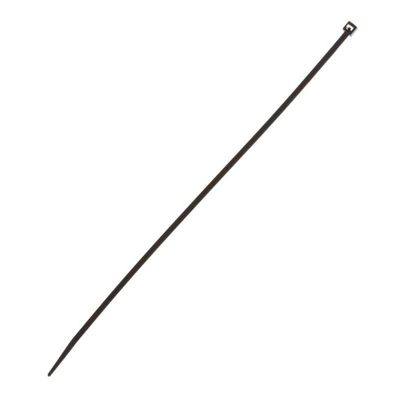 Stiprināšanas siksna Elematic, poliamīds, melna krās., 200 mm x 2.6 mm