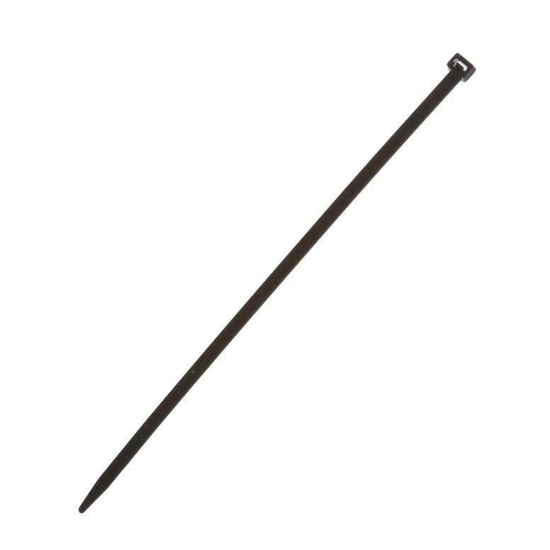 Tvirtinimo dirželis Elematic, 7,5 x 300 mm, juodas