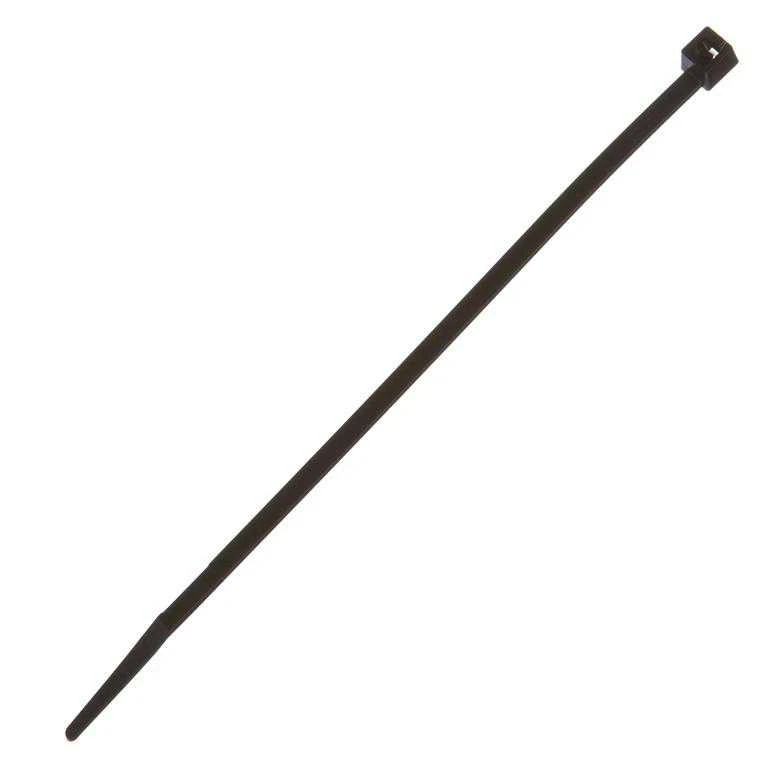 Tvirtinimo dirželis Elematic, 3,5 x 140 mm, juodas