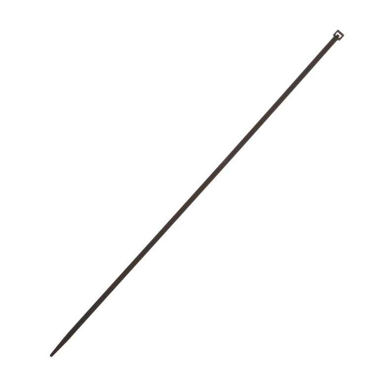 Stiprināšanas siksna Elematic, poliamīds, melna krās., 360 mm x 4.5 mm