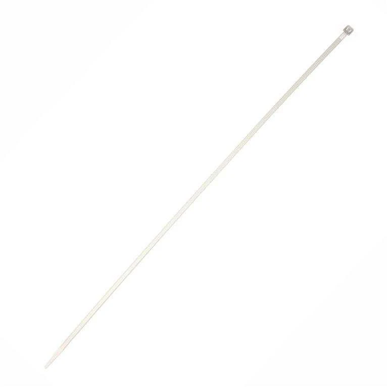 Stiprināšanas siksna Elematic, poliamīds, balta krās., 430 mm x 4.8 mm