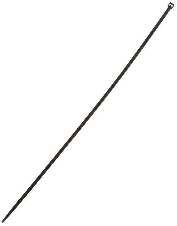 Tvirtinimo dirželis Elematic. 3.5 x 290 mm. juodas