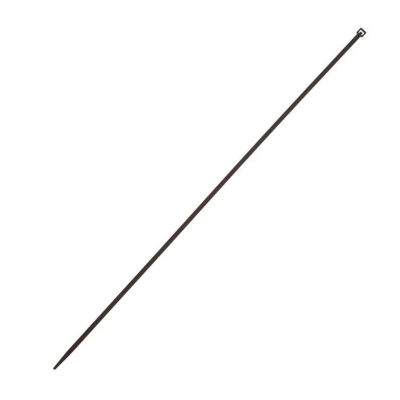 Stiprināšanas siksna Elematic, poliamīds, melna krās., 430 mm x 4.8 mm
