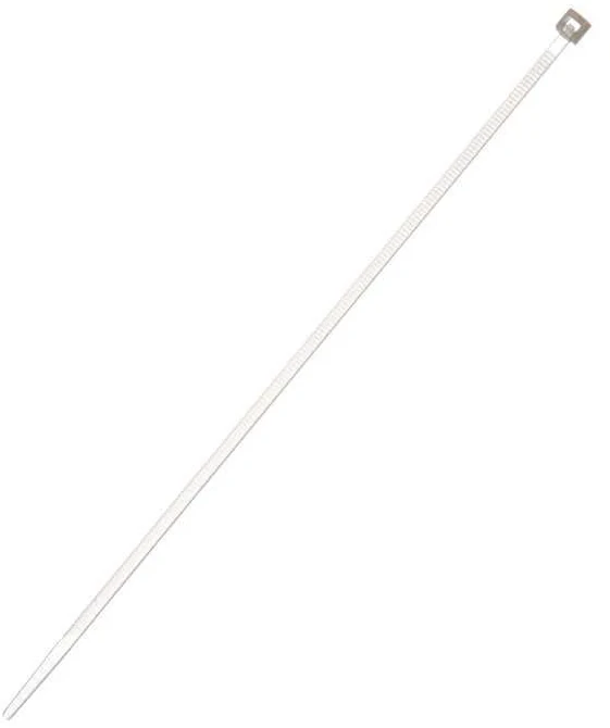 Stiprināšanas siksna Elematic, poliamīds, balta krās., 160 mm x 2.6 mm